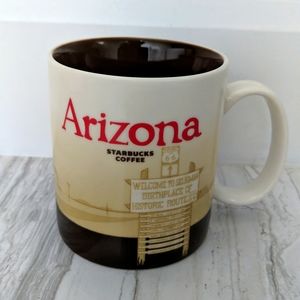 Starbucks Arizona Global Icon Large Brown Mug Cup